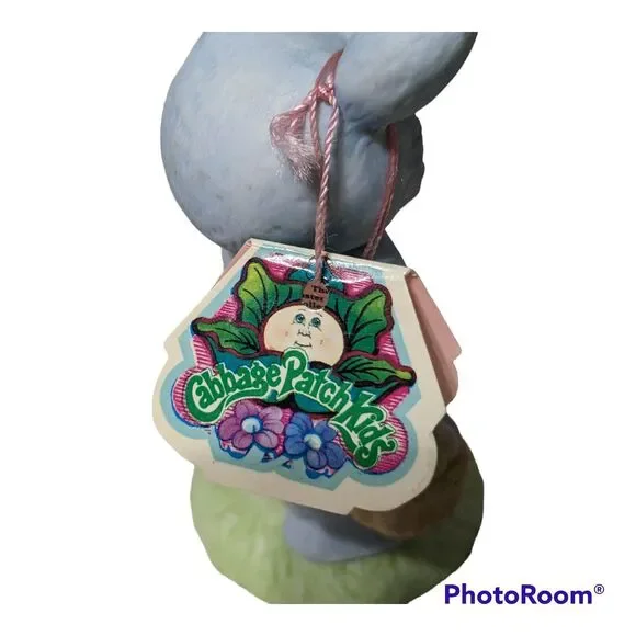 Xavier Roberts Our Easter Bunny Cabbage Patch Bunny Figurine 1985 Signed - Picture 4 of 9